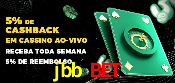 Promoções do cassino ao Vivo jbb bet